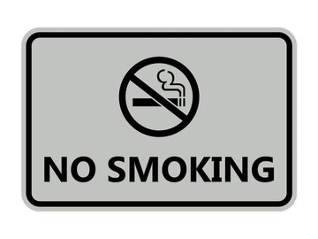 Signs ByLITA Classic Framed No Smoking Sign